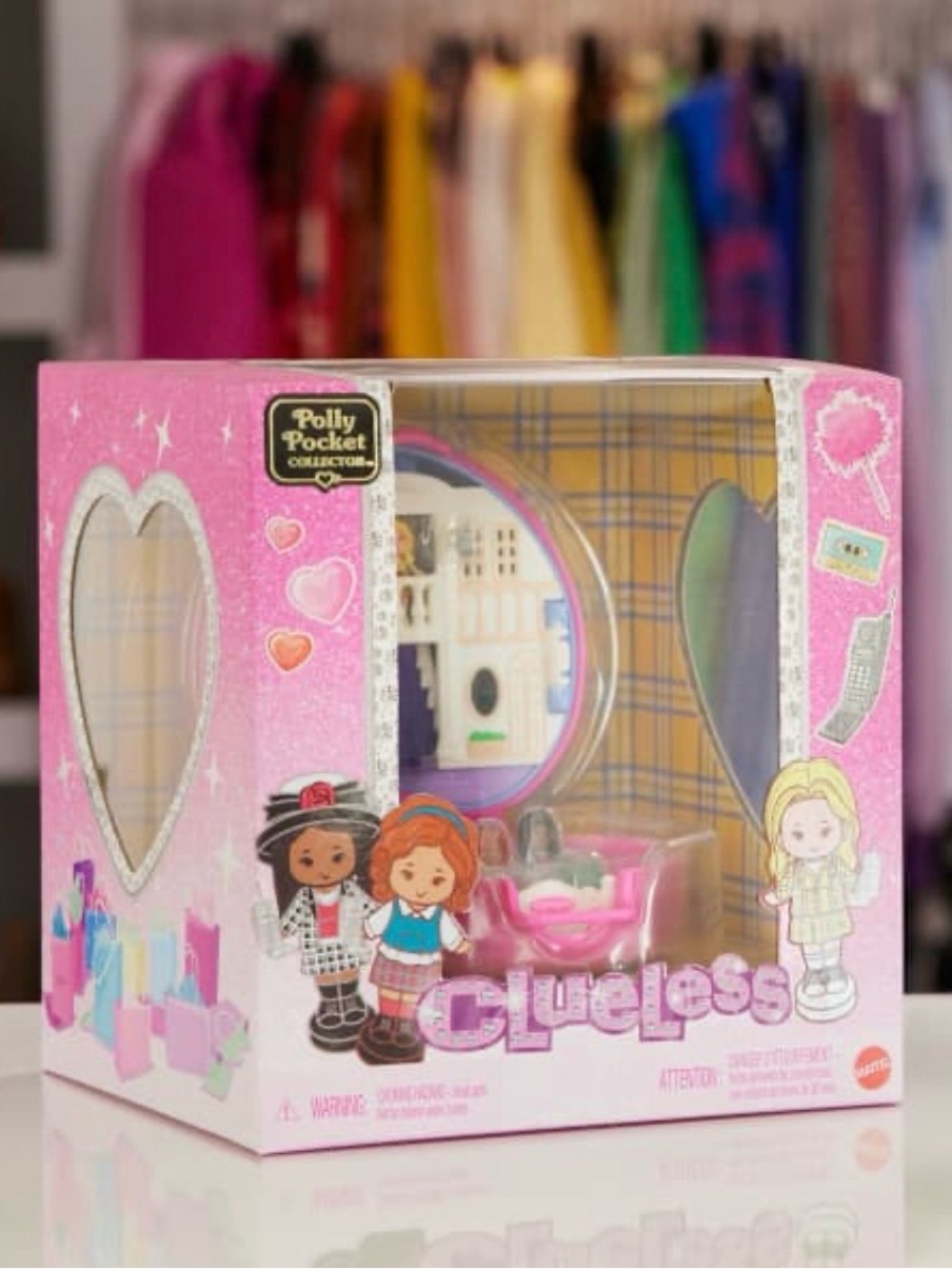 Polly Pocket x Clueless 30th Anniversary Collector Compact - Brand New NIB